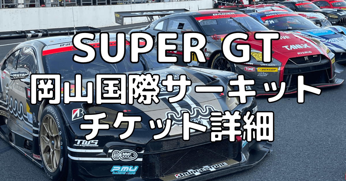 格安セールスーパーGT4/15・16岡山開幕戦 パドックパス土日通し 1枚 定価以下 モータースポーツ